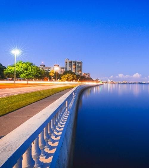 View typical of Bayshore homes for sale